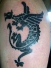 chinese dragon tats on arm